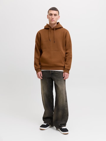 JACK & JONES - Sudadera 'JJEBRADLEY' en marrón