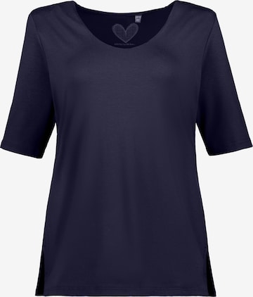 Ulla Popken Shirt in Blue: front