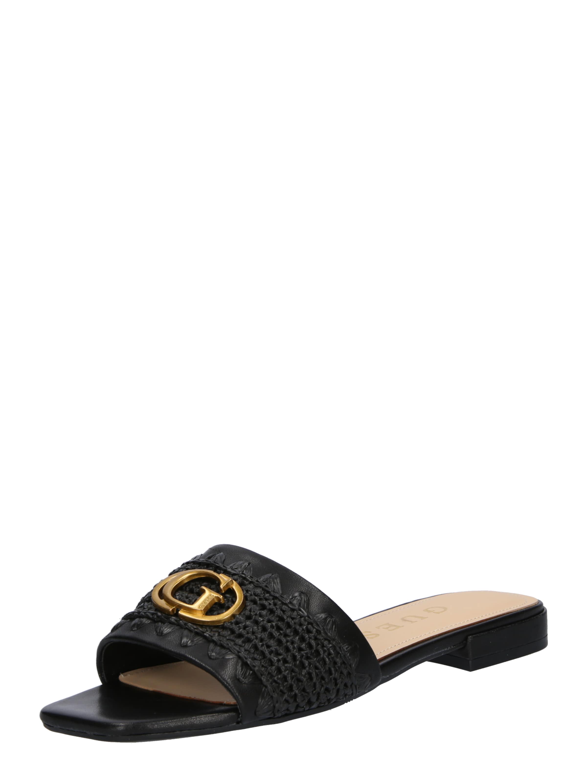 GUESS Pantolette 'Tamarra' in Schwarz: Vorderseite