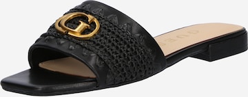 GUESS - Zapatos abiertos 'TAMARRA' en negro: frente