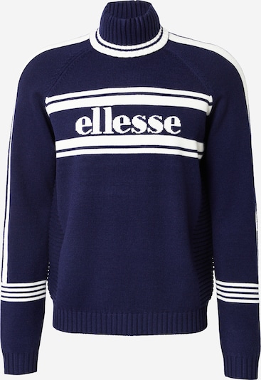 ELLESSE Pulover 'Pellini' u ecru/prljavo bijela / morsko plava, Pregled proizvoda