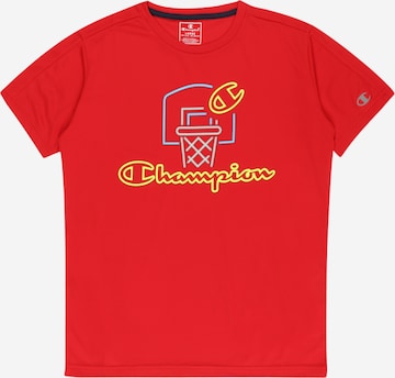 Champion Authentic Athletic Apparel Tričko – červená: přední strana