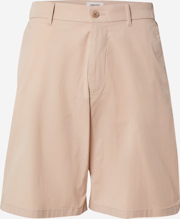 Loosefit Pantalon chino 'YASAN' DRYKORN en marron : devant