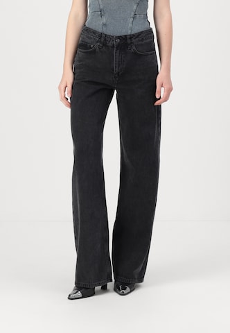DRYKORN - Loosefit Vaquero 'Medley' en negro: frente