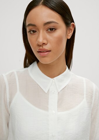 COMMA - Blusa en blanco