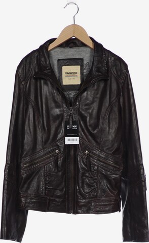OAKWOOD Jacket & Coat in L in Brown: front