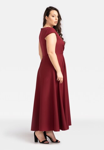 Karko Kleid ' LUIZA ' in Rot