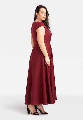 Karko Evening Dress ' LUIZA ' in Red