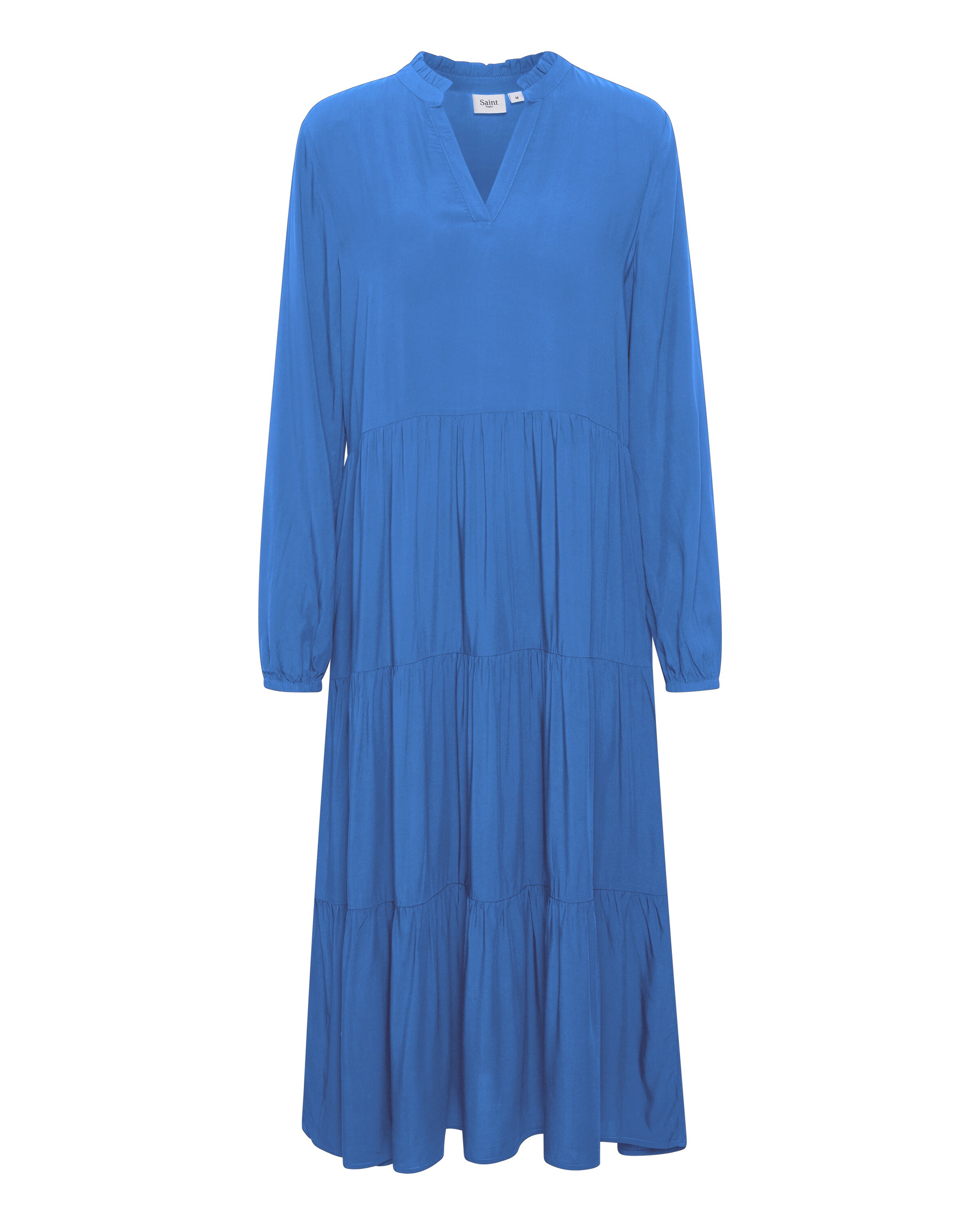 SAINT TROPEZ Blusekjole i blå: forside