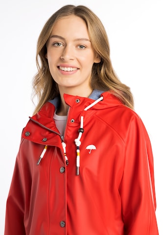 Schmuddelwedda Toiminnallinen takki värissä punainen
