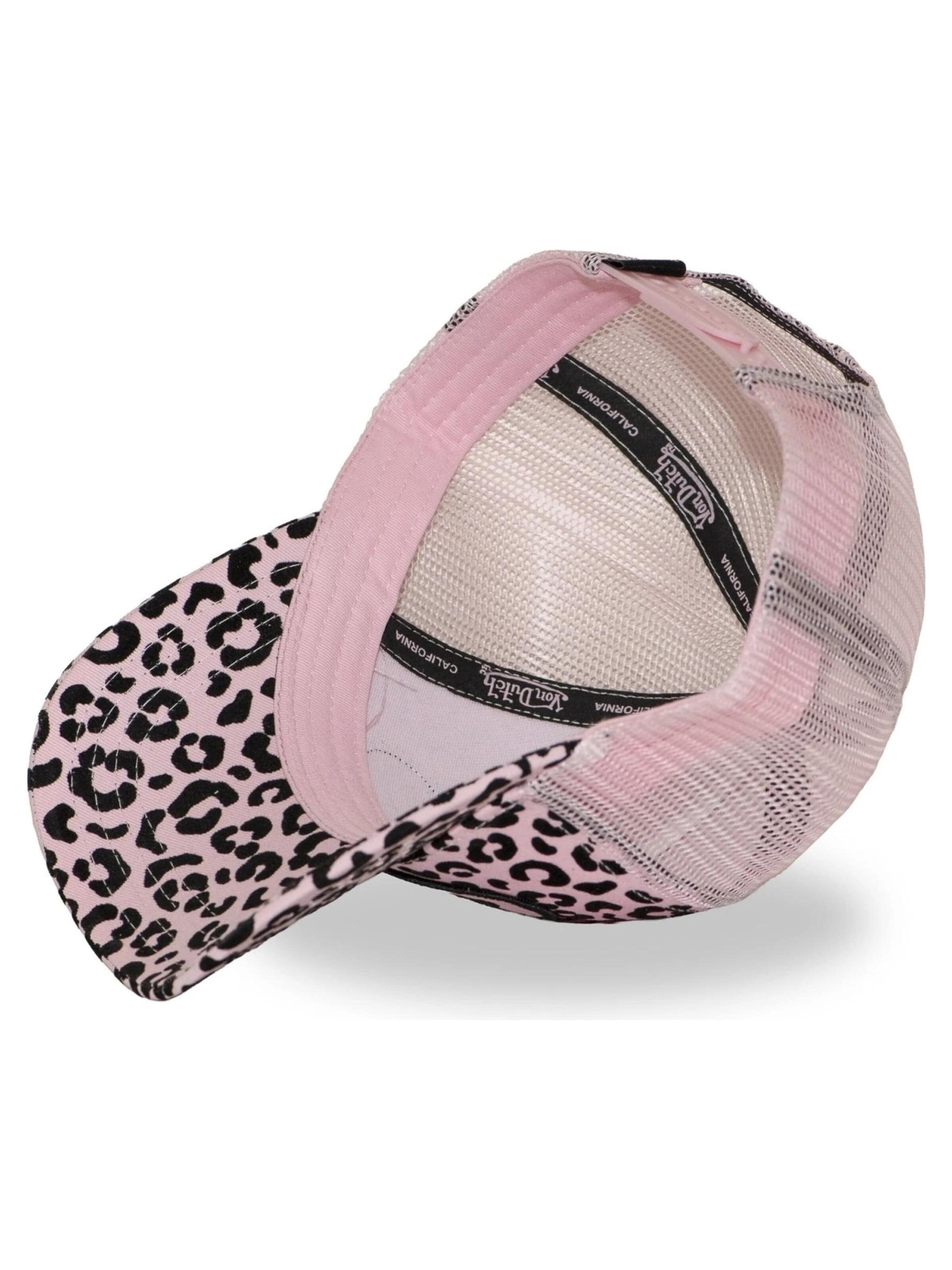 Von Dutch - Gorra 'Gorra von dutch rosa cheetah print trucker cap 6' en rosa
