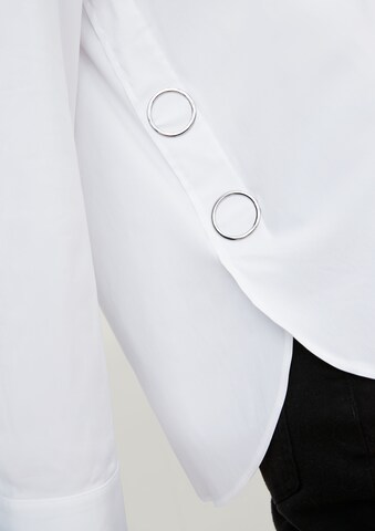COMMA Bluse in Weiß
