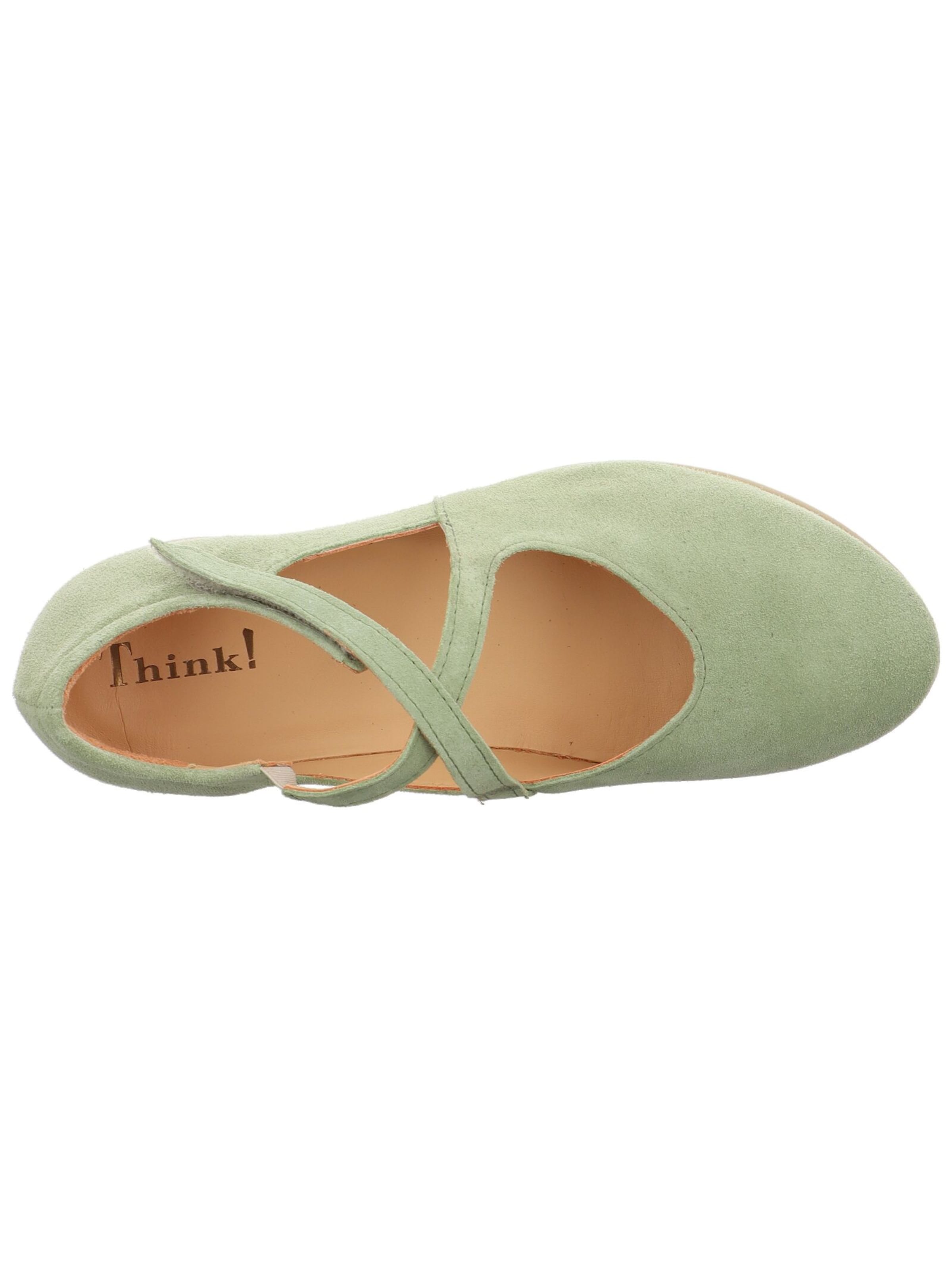 THINK! Riemchenballerina in Grün