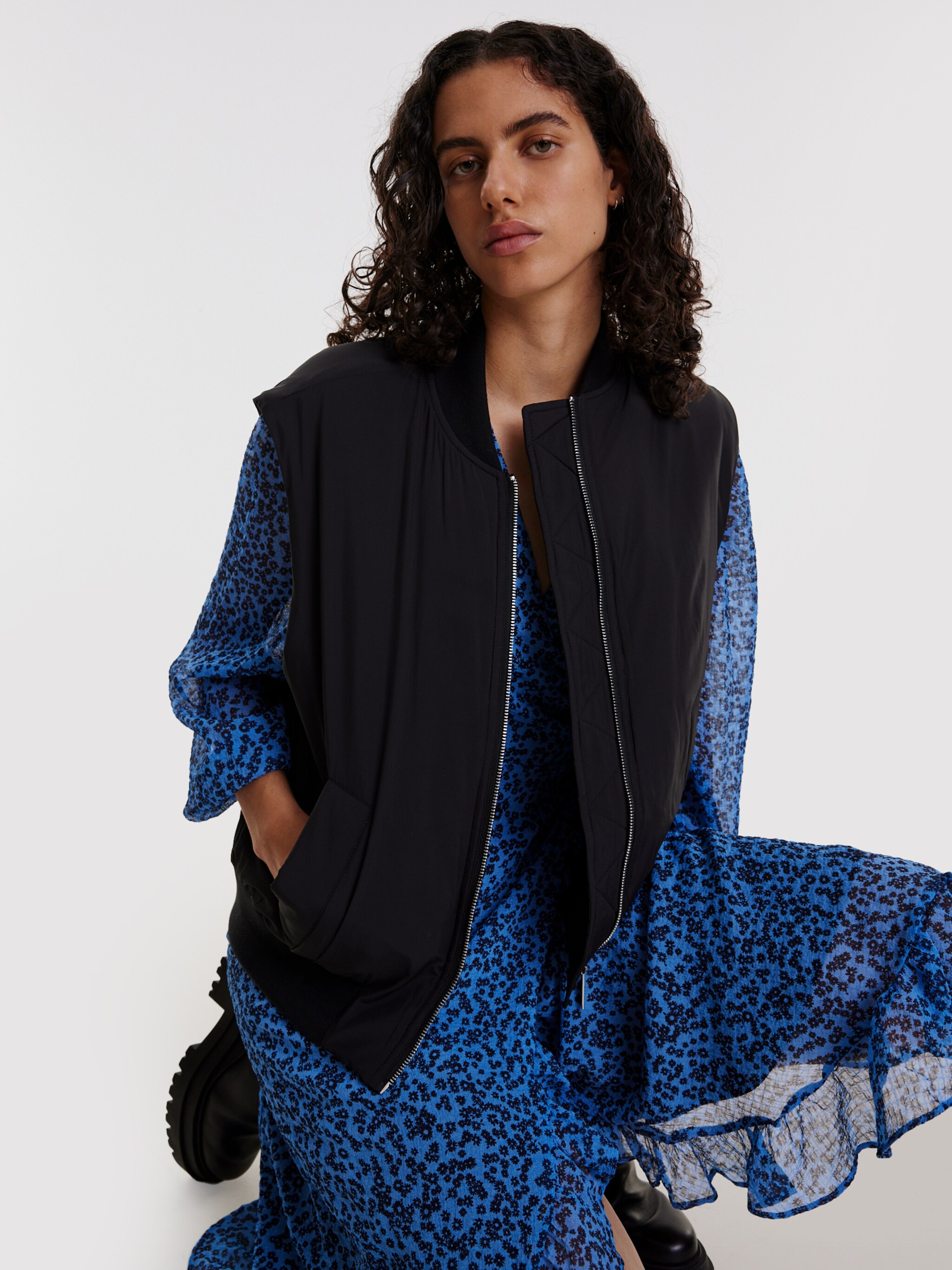 EDITED Produkte Kleid 'Peppina' blau