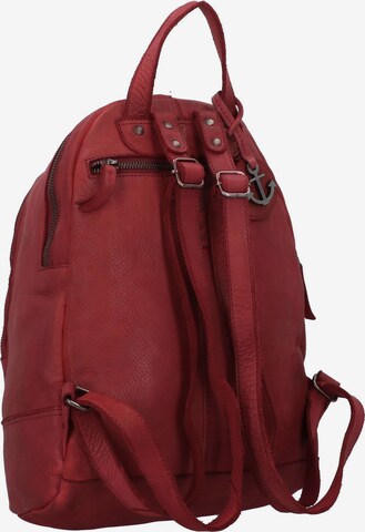 Harbour 2nd Backpack 'Anchor Love Meghan' in Red