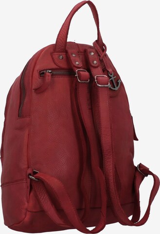 Harbour 2nd Rucksack 'Anchor Love Meghan' in Rot