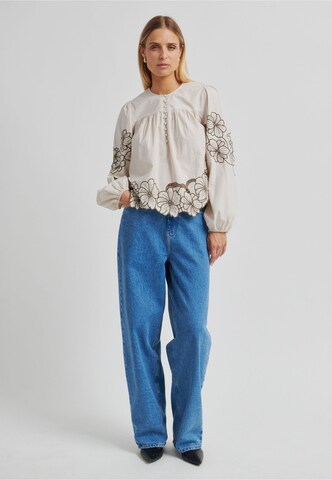 Chemisier 'Elinor' SECOND FEMALE en beige