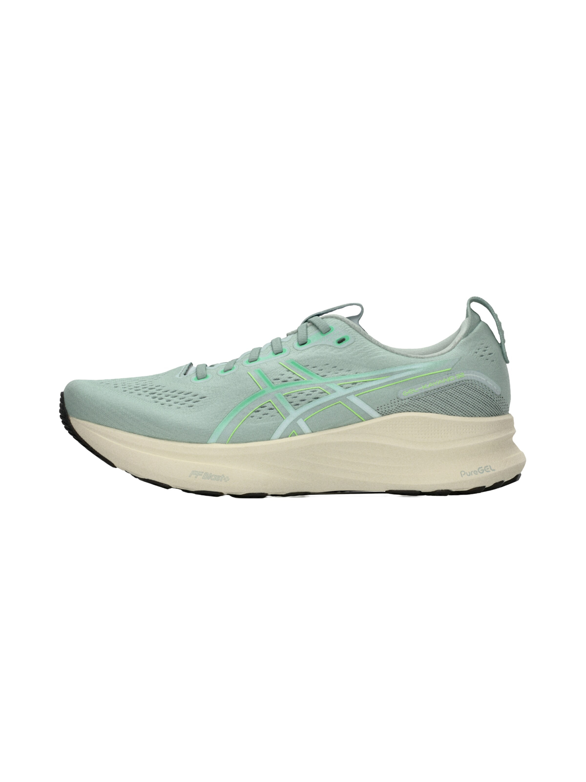 ASICS - Sapatilha de corrida 'KAYANO 32' em verde: frente