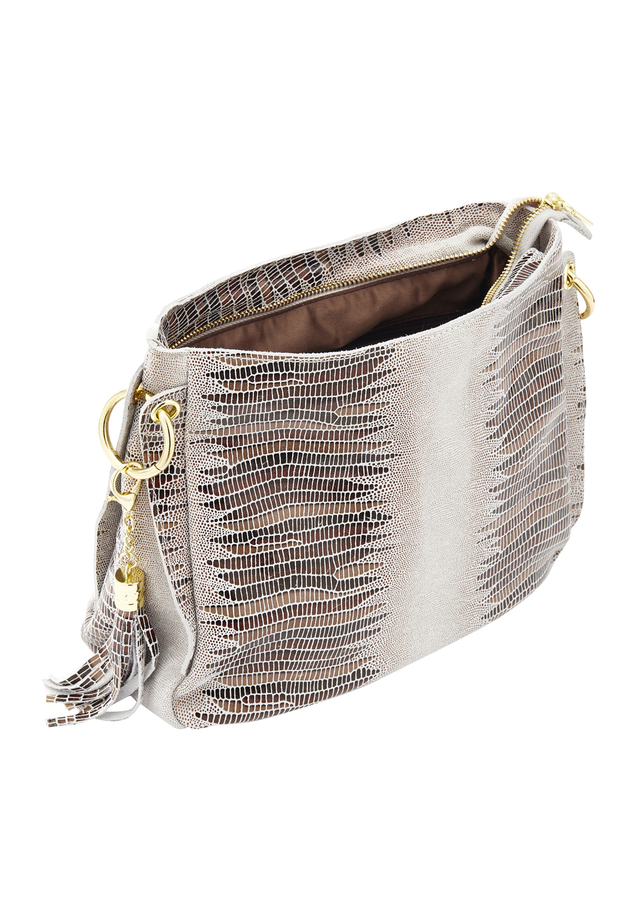 NAEMI Schultertasche in Grau