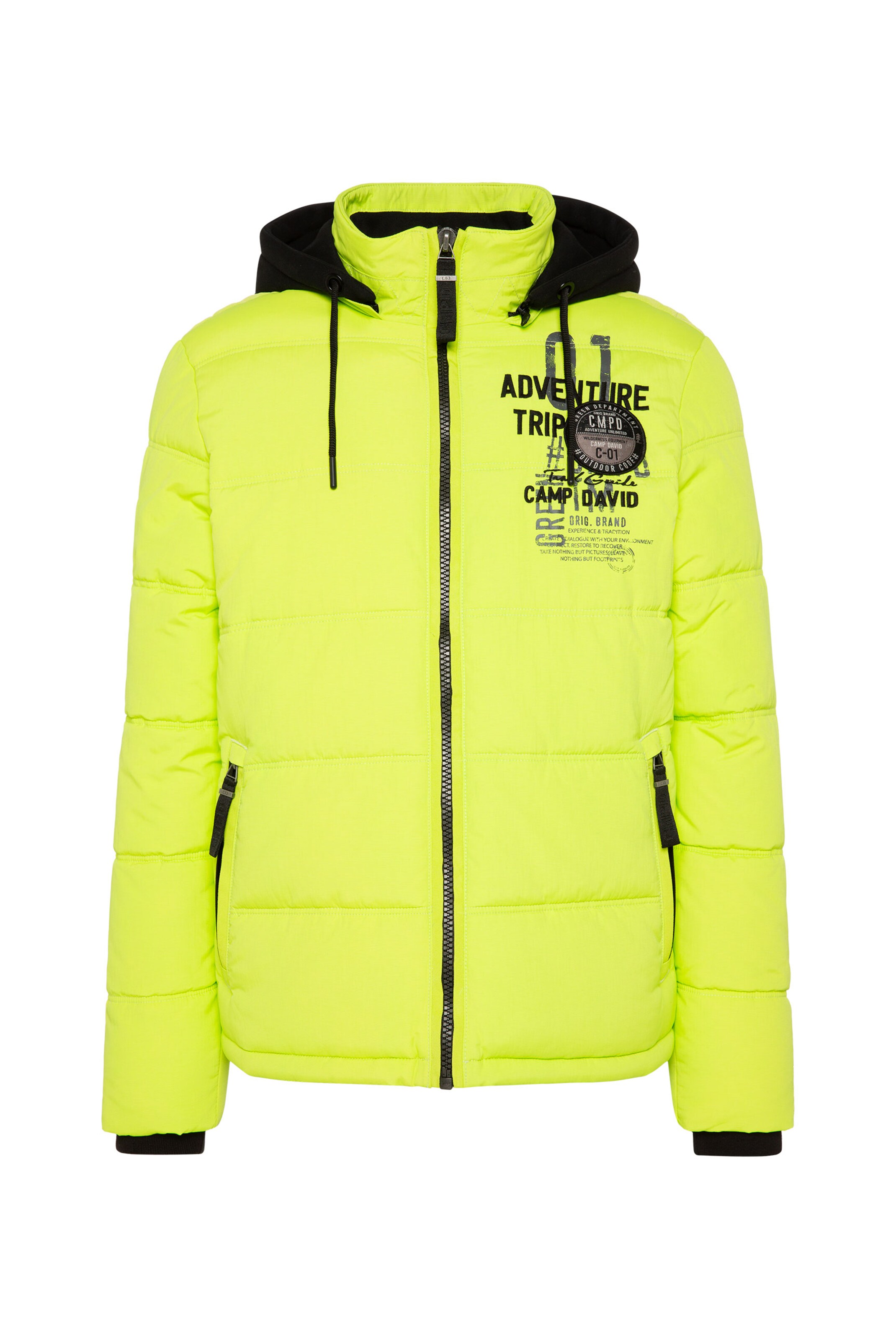 CAMP DAVID Jacke in Grün: Vorderseite