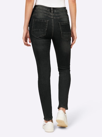 heine Slimfit Τζιν σε μαύρο