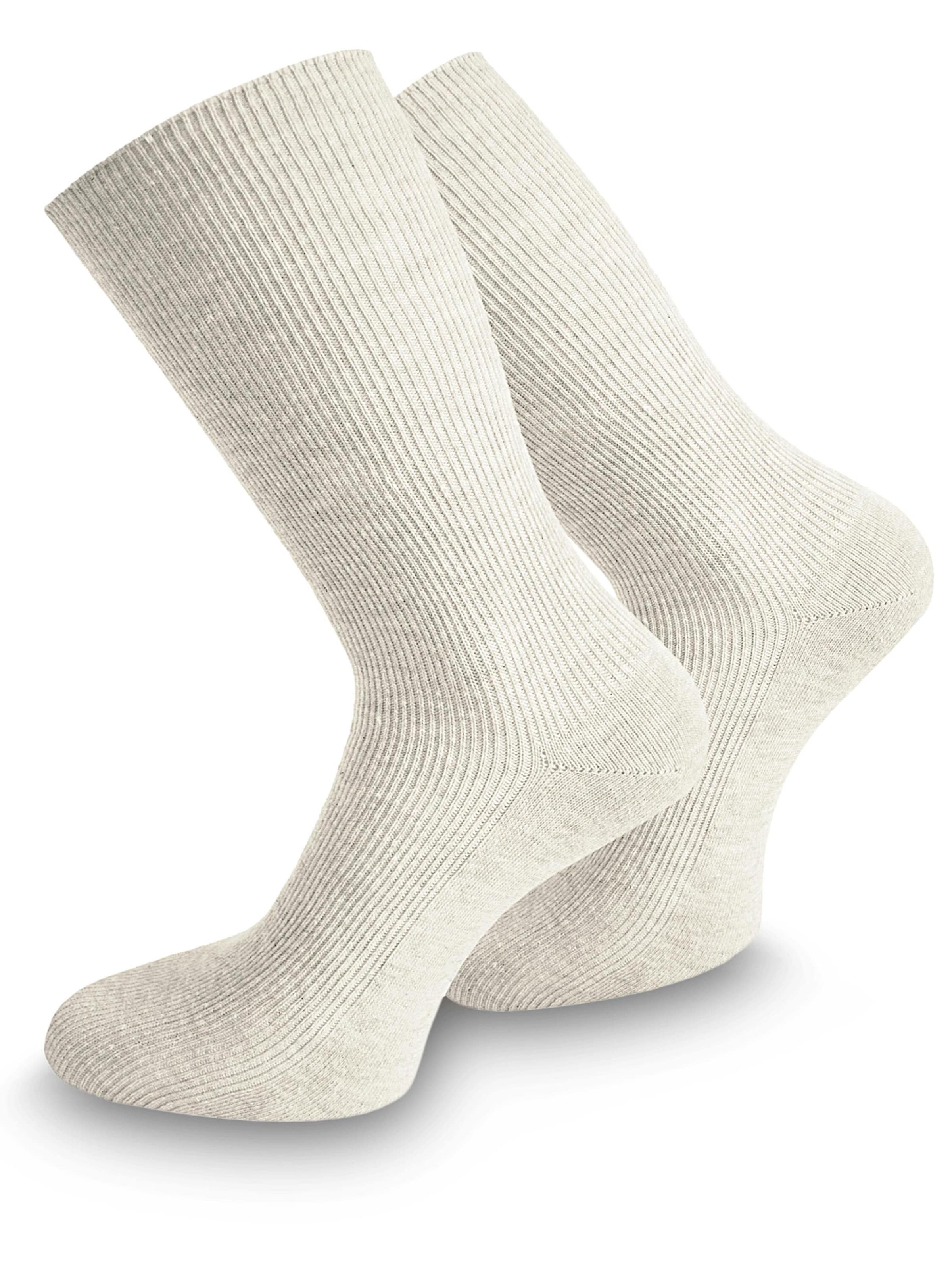 Chaussettes normani en beige