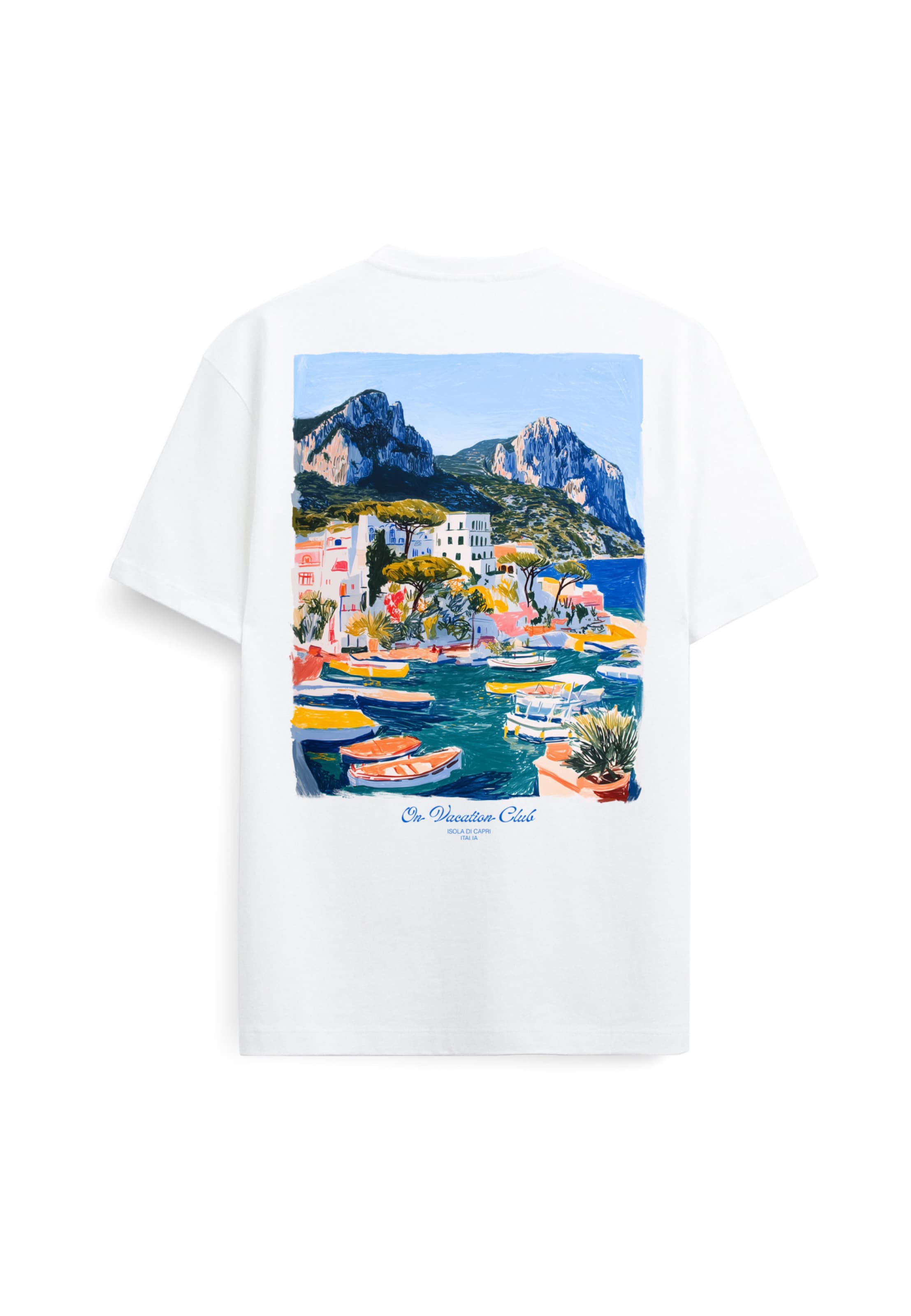 On Vacation Shirt in White