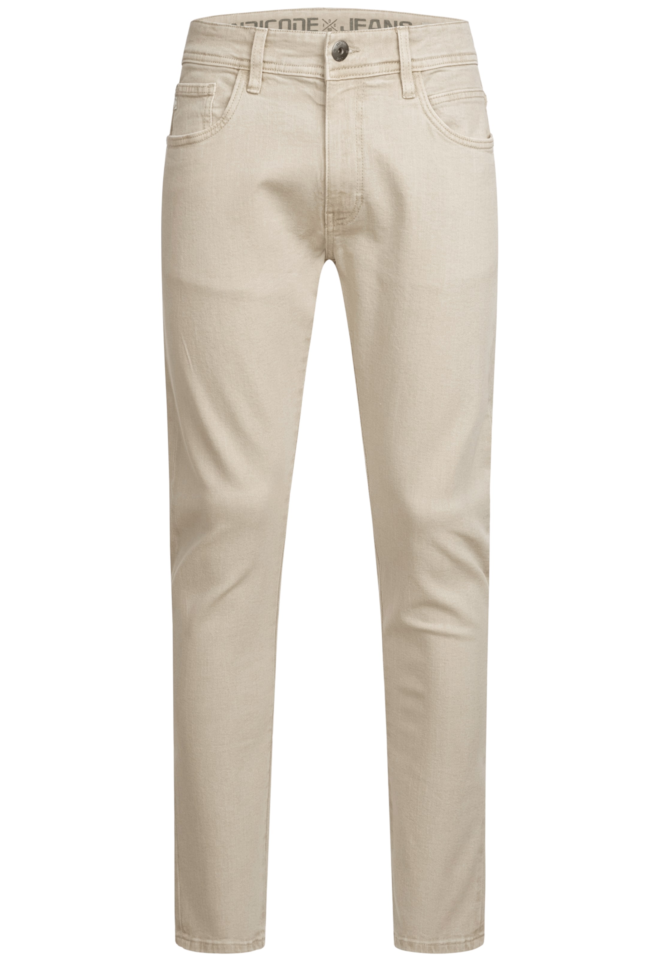 INDICODE JEANS Jeans in Beige: front