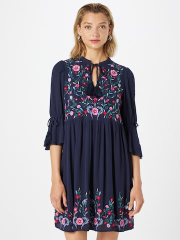 Y.A.S Shirt Dress 'CHELLA' in Blue: front