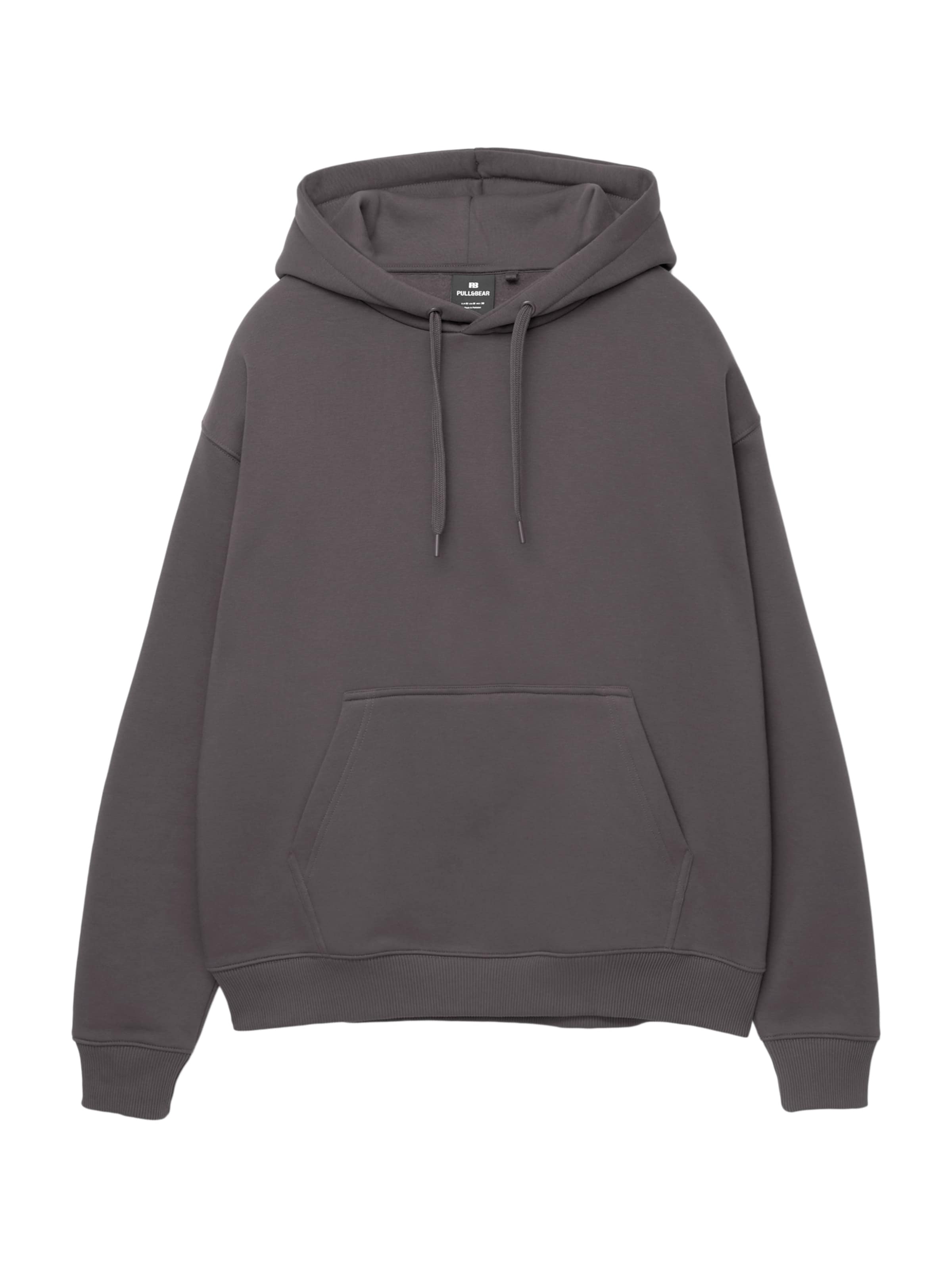 Pull&Bear Sweatshirt in Grey: front