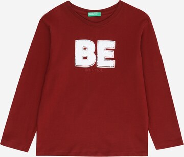 UNITED COLORS OF BENETTON - Camiseta en rojo: frente