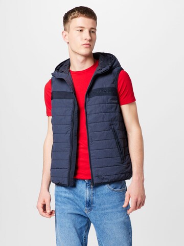 TOMMY HILFIGER Bodywarmer in Blauw: voorkant