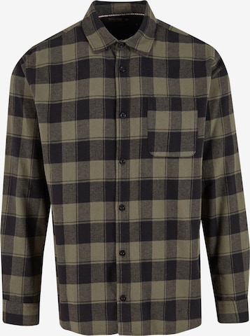 INDICODE JEANS Regular Fit Hemd in Grün: Vorderseite