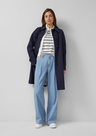 s.Oliver Between-seasons coat in Blue
