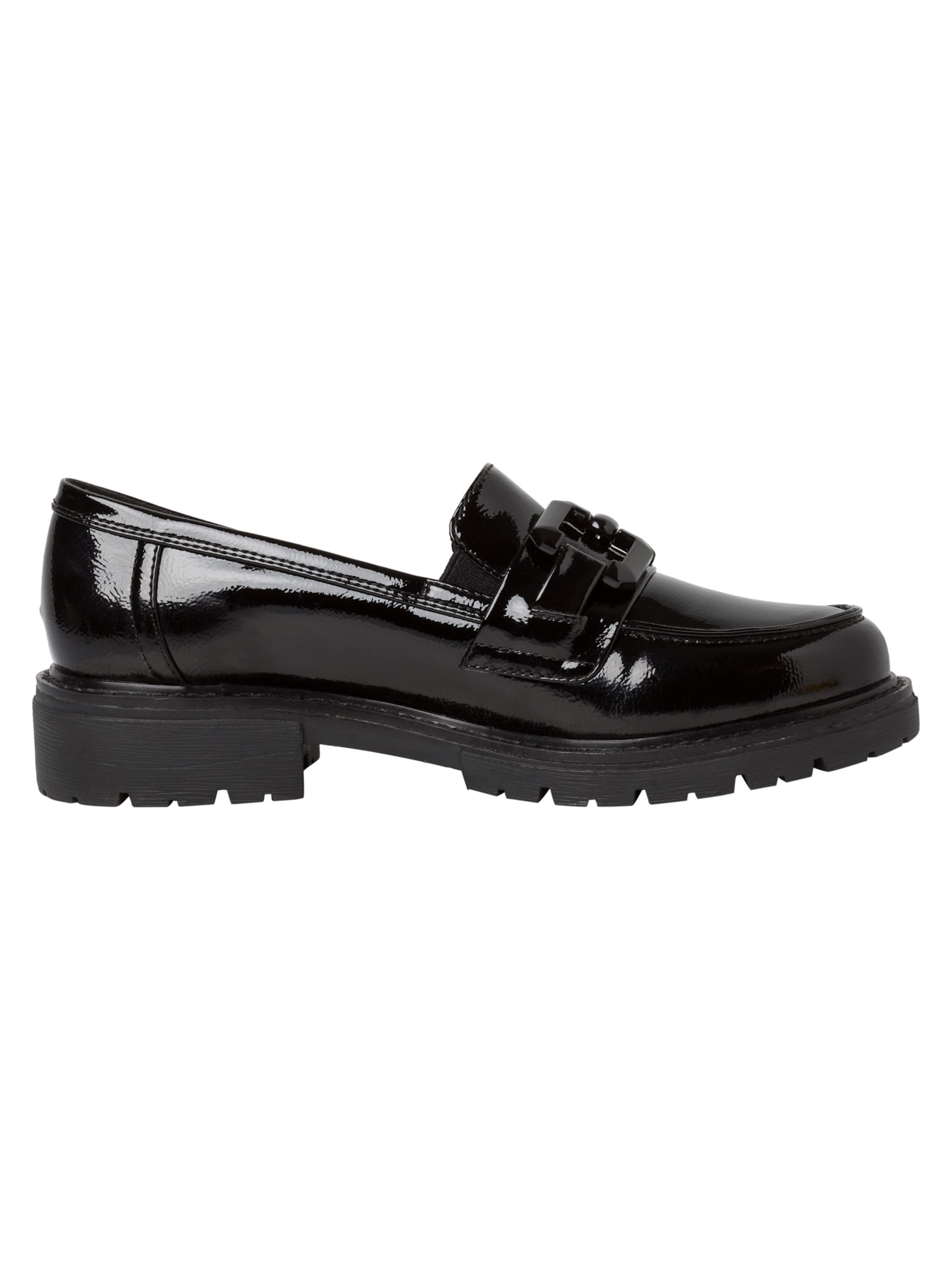 JANA Classic Flats in Black
