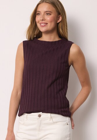 Street One Studio Top in Lila: Vorderseite