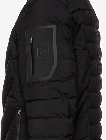 BOSS Green Between-Season Jacket 'J_Titanium' in Black