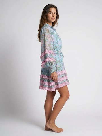Miss June Kleid 'Robe Courte Fiorella'‌‌‌‌‌‌‌‌ in Blau