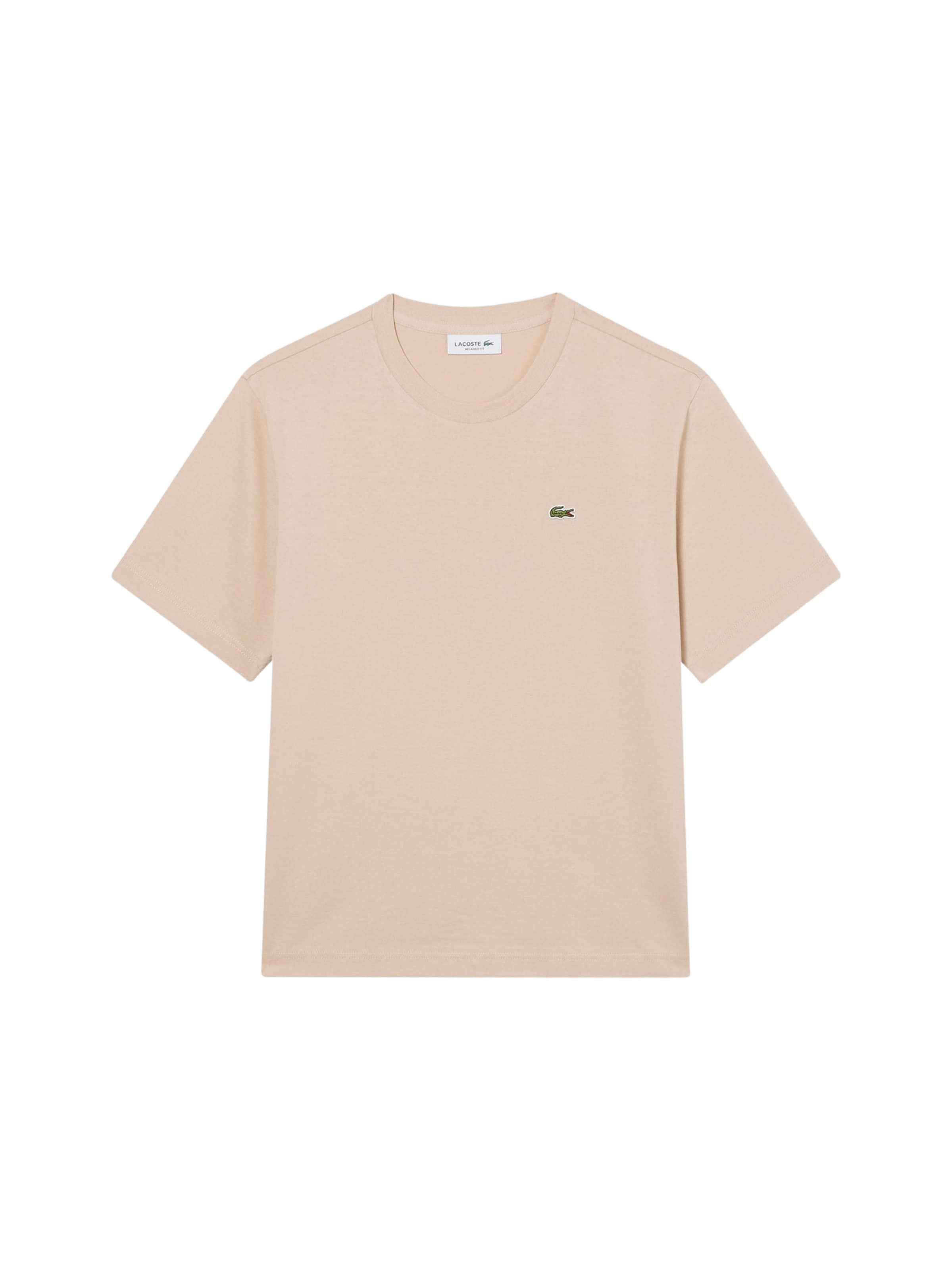 LACOSTE - Camisa em bege: frente