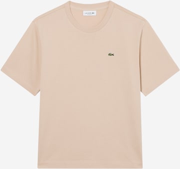 LACOSTE - Camisa em bege: frente