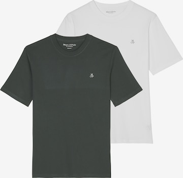 T-Shirt Marc O'Polo en vert : devant