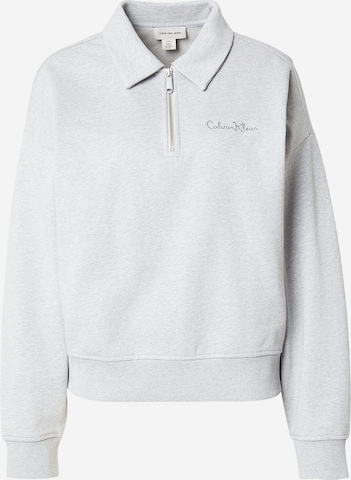 Calvin Klein Jeans - Sweatshirt em cinzento: frente