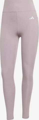 ADIDAS PERFORMANCE Workout Pants 'OPT ESS' in Purple: front