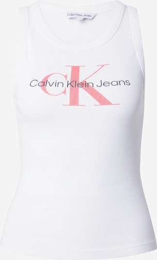 Calvin Klein Jeans Top in Melon / Black / White, Item view
