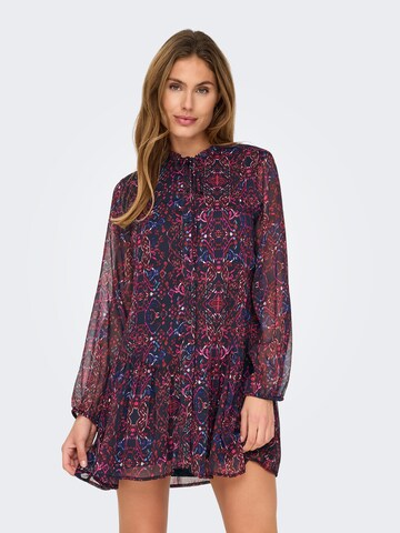 Robe 'ONLSONIA' ONLY en bleu : devant
