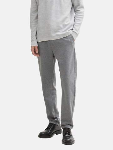 TOM TAILOR DENIM Loose fit Pants in Grey: front