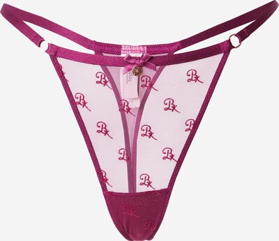 Boux Avenue String 'KYRA' in de kleur Bessen, Productweergave