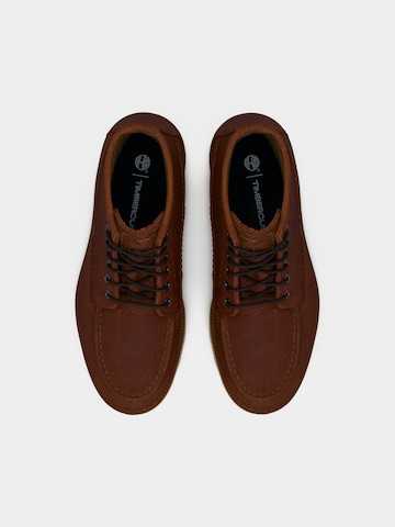 TIMBERLAND Ботинки на шнуровке в Коричневый