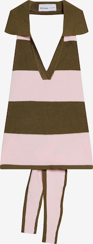 Bershka Stricktop in Grün: Vorderseite