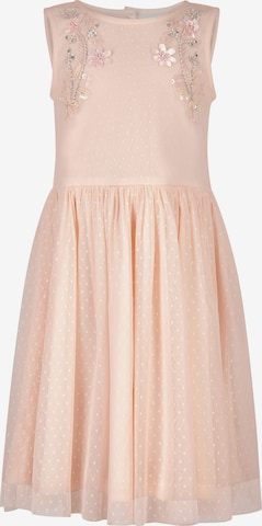 happy girls Dress in Pink: front